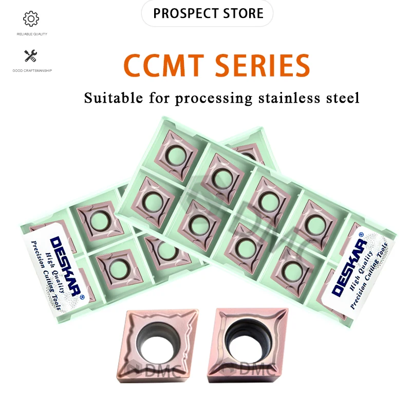 

Деталь режущего инструмента CCMT060202-GM 09T302-VM 120404 120408 LF6118 Токарный станок с числовым программным управлением Обработка токарных лезвий Нержавеющая сталь