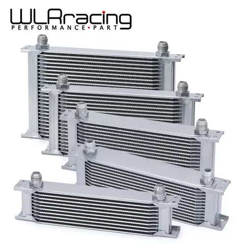 AN10 radiateur en aluminium 10/13/15/16/19/25/30 rangées de Type britannique refroidisseur d'huile moteur de voiture radiateur de refroidissement remplacement refroidisseur universel