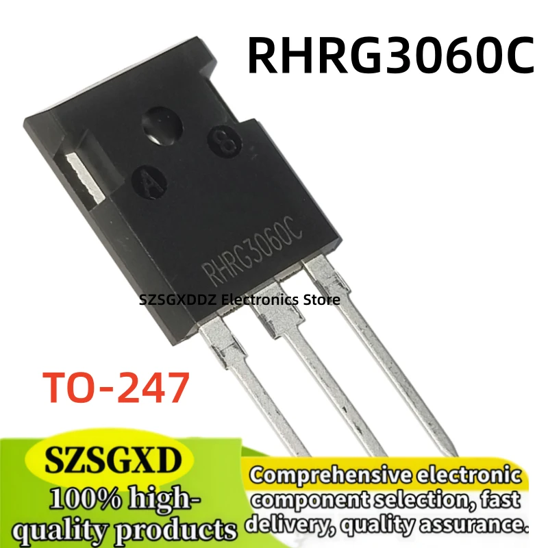 5-10-20-30-50 units/lot 100% new RHRG3060C RHRG3060 RURG3060C TO-247 Fast Recovery Diode in Stock