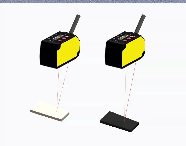 High precision laser displacement ranging sensor