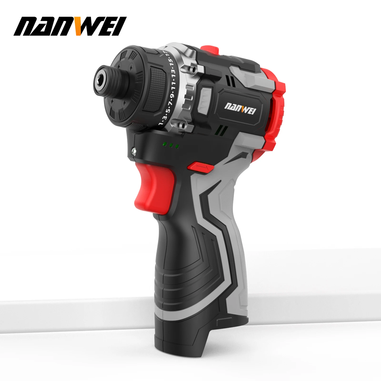 Nanwei Power Tools 16V Rechargeable Lithium Battery 45NM Electric Screwdriver  DIY Home Use Small Screwdriver Machine