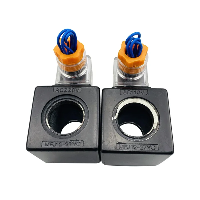 Solenoid Valve Coil Hydraulic Control Valve Inner Hole 22mm Long 45mm AC110V/220V