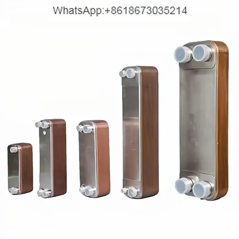exchanger Radiator plate heat exchange Copper brazed plate  Oil-water heat exchanger Air conditioner Freon