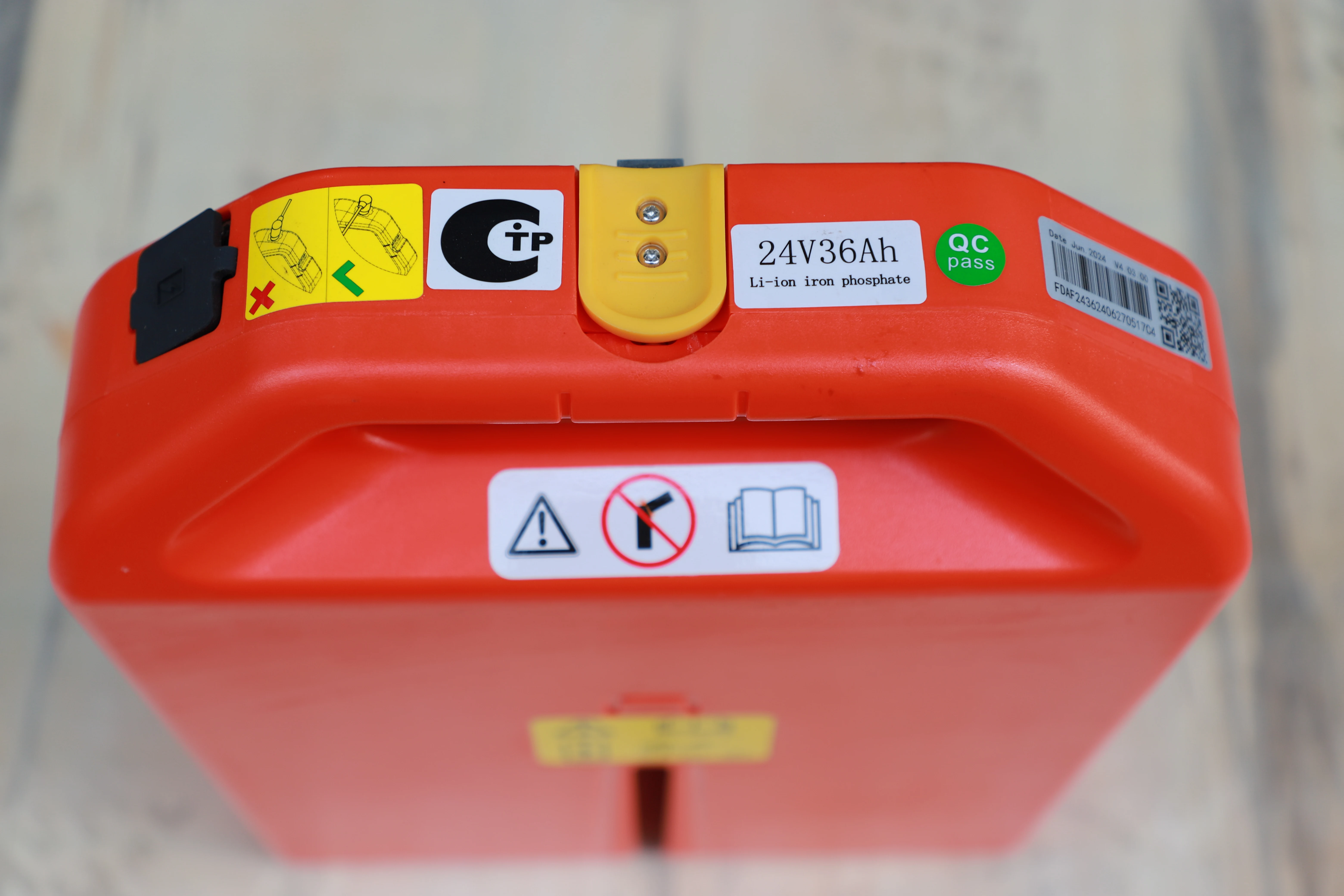 48V-20AH LiFePO4 Lithium Battery For Electric Forklift