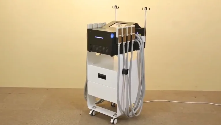 8 Air Cryolipolyse EMS Plate Cryoplasma Cryotherapy Machine for Body Slimming and Multifunctional Cryo Treatment