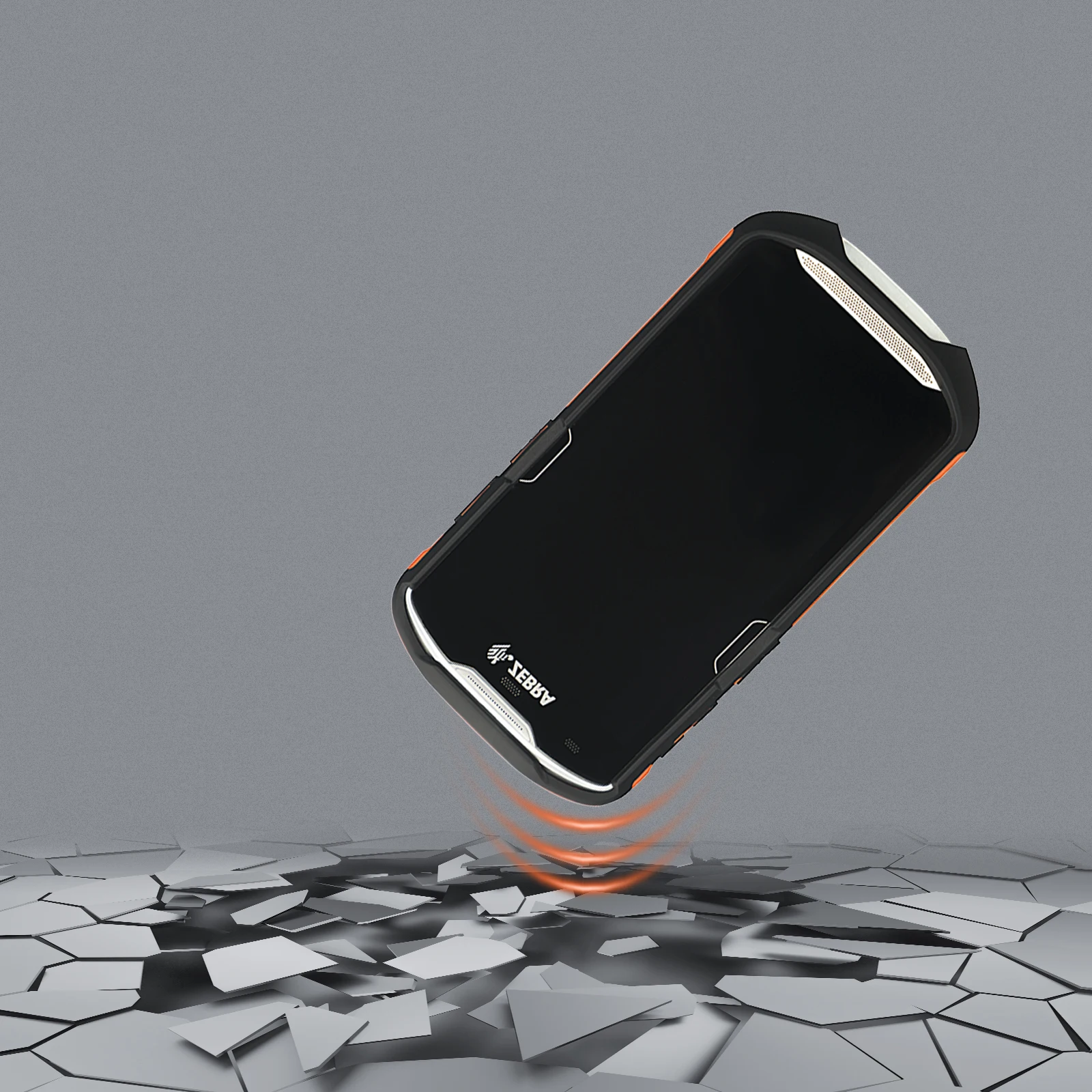 

Protective Cover Orange Handstrap Bumper Rugged Boot For Zebra TC51 TC56 TC52