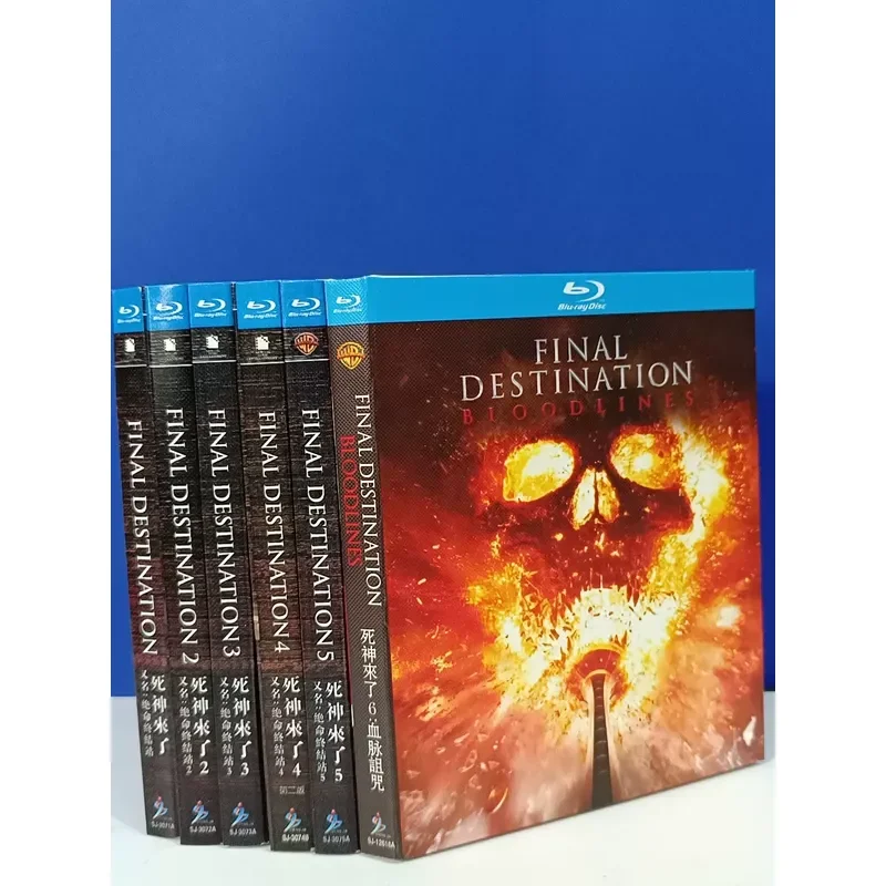 Grim Reaper is here with 1-6 complete Blu-ray movies brand new and unopened boxes Classic horror series over