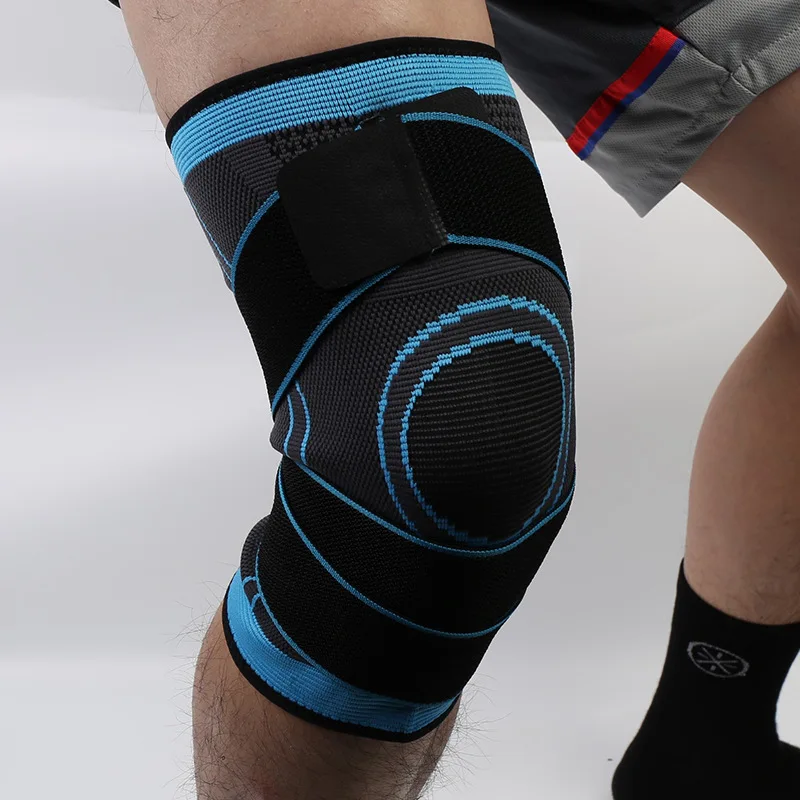 Mumian 3d Pressurized Fitness Running Cycling Bandage 1 PCS Knee Support Braces Elastic Nylon Sports Compression Pad Sleeve