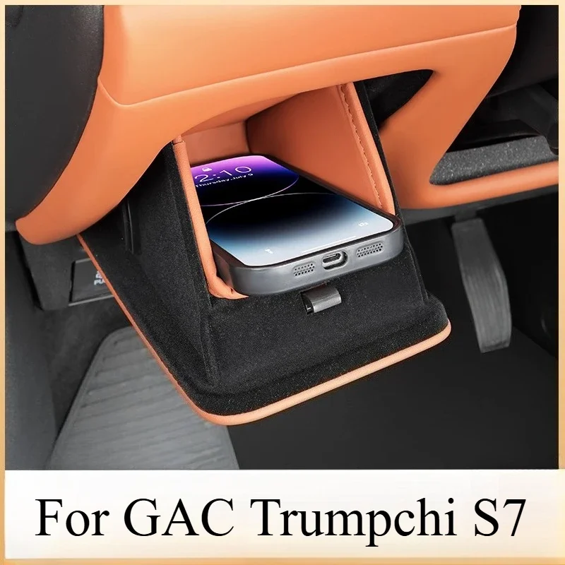 

Special Main Driving Under Storage Box For GAC Trumpchi S7 Pocket Storage Pad Car Accessories Decoration Interior Storage