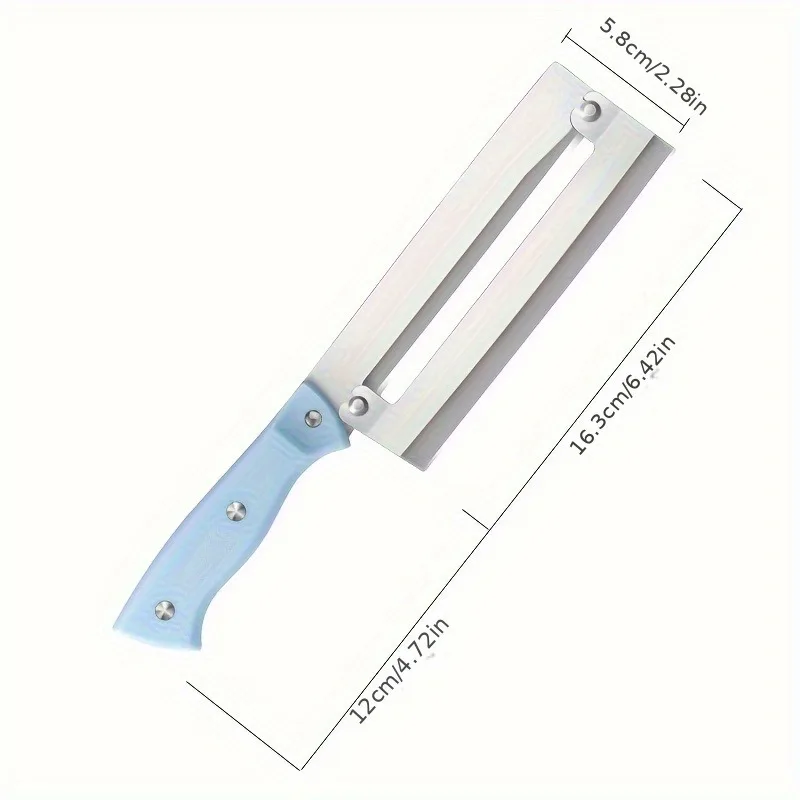 Special knife for peeling sugar cane, peeling tool set Sugar cane peeling knife stainless steel peeling tool, DS9195