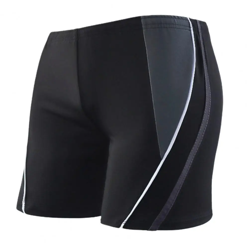 Calção de banho elástica masculina, cueca curta esporte praia, maiô surf, shorts boxer, maiô, verão