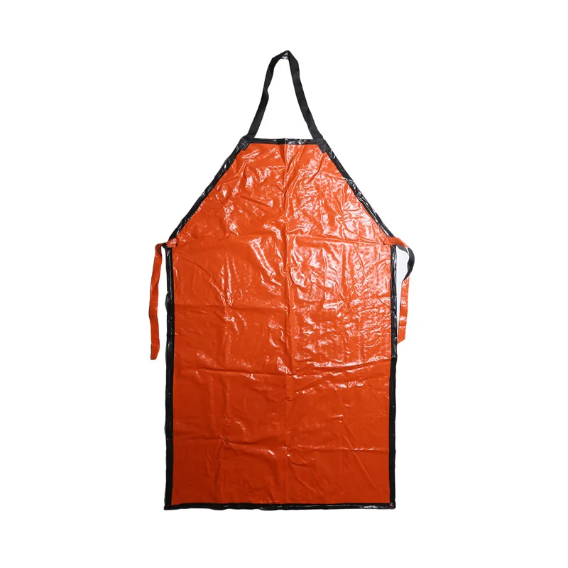 Waterproof PVC Apron For Kitchen Housework Restaurant Butcher Clean Industrial Chemical Resistant Plastic Work Smock