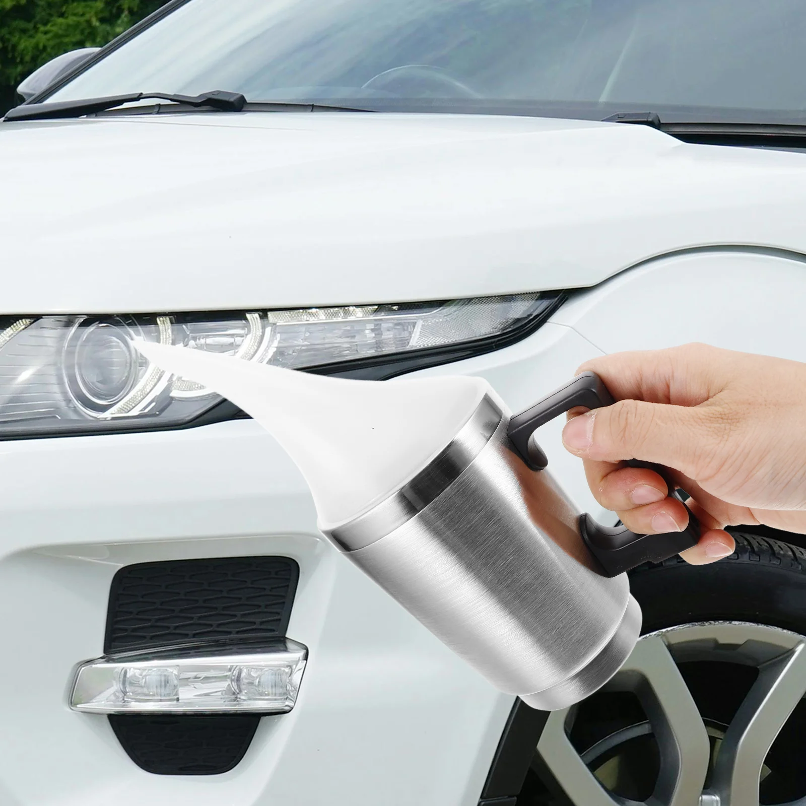 

Headlight Restoration Kit Car Headlight Heating Cup For Vapor Cleaning Repair Durable Auto Lens Renewal Tool Car Exterior