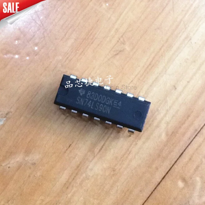 NEW and Original Instrument logic chip, new original product, 10 pieces, sn74ls90n 74ls90 dip-14 Wholesale