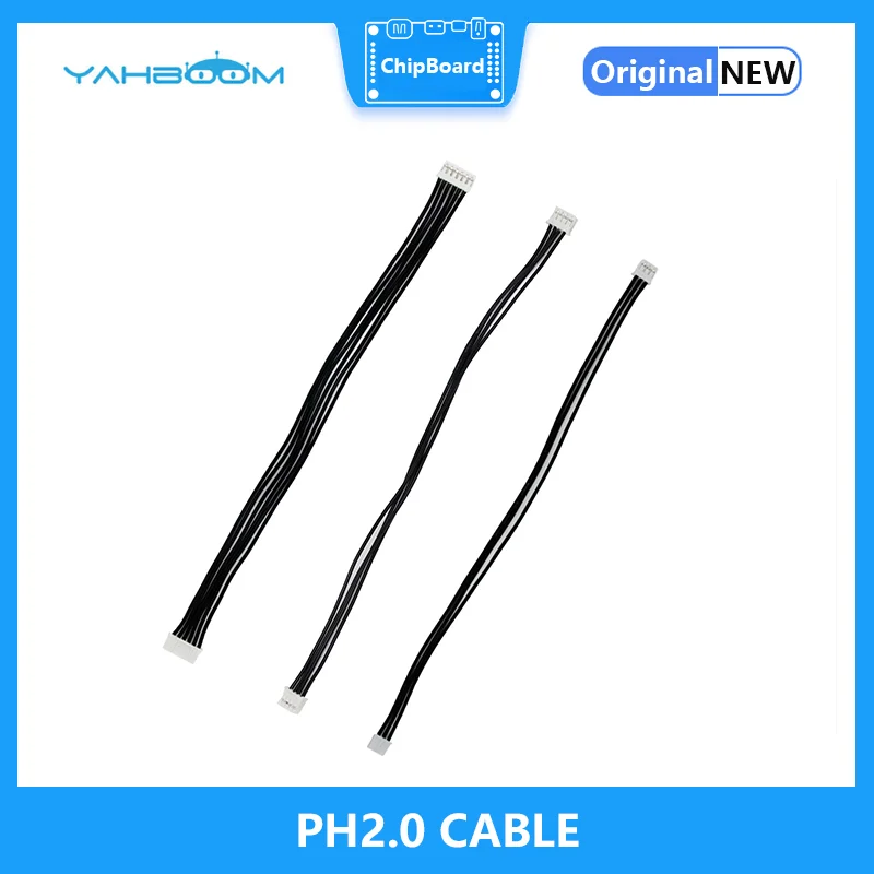 Yahboom línea de conexión de cable PH2.0 hembra a hembra 3P/4P/6P con interfaz de conexión Anti inversa para Módulo de Sensor Arduino