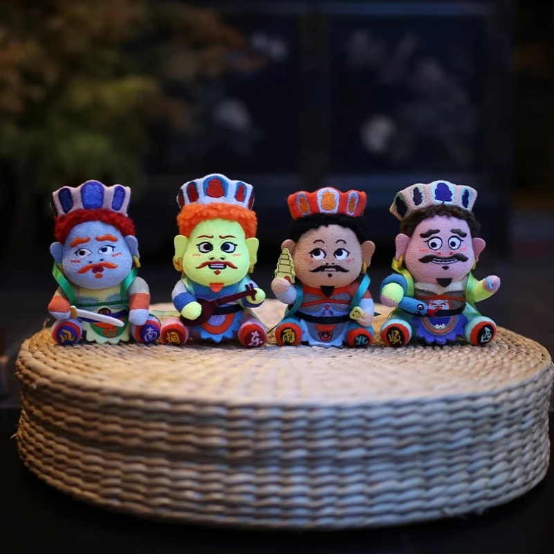 

Четыре небесных королей хорошей погоды, слепая коробка, сумка, подвеска, загадочная коробка, молитвенные игрушки, модные автомобильные украшения, кукла для именинницы