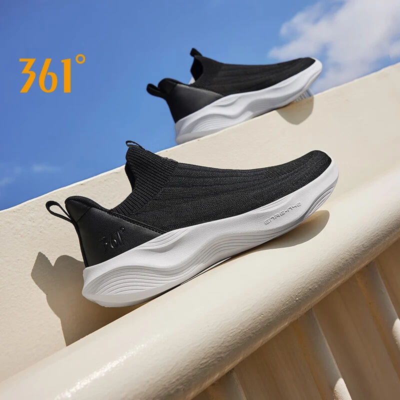 361 Degrees Men Running Shoes Spring New Mesh Soft Thick Bottom Rebound Shock-absorber Comfortable Stable Male Sneaker 672512238