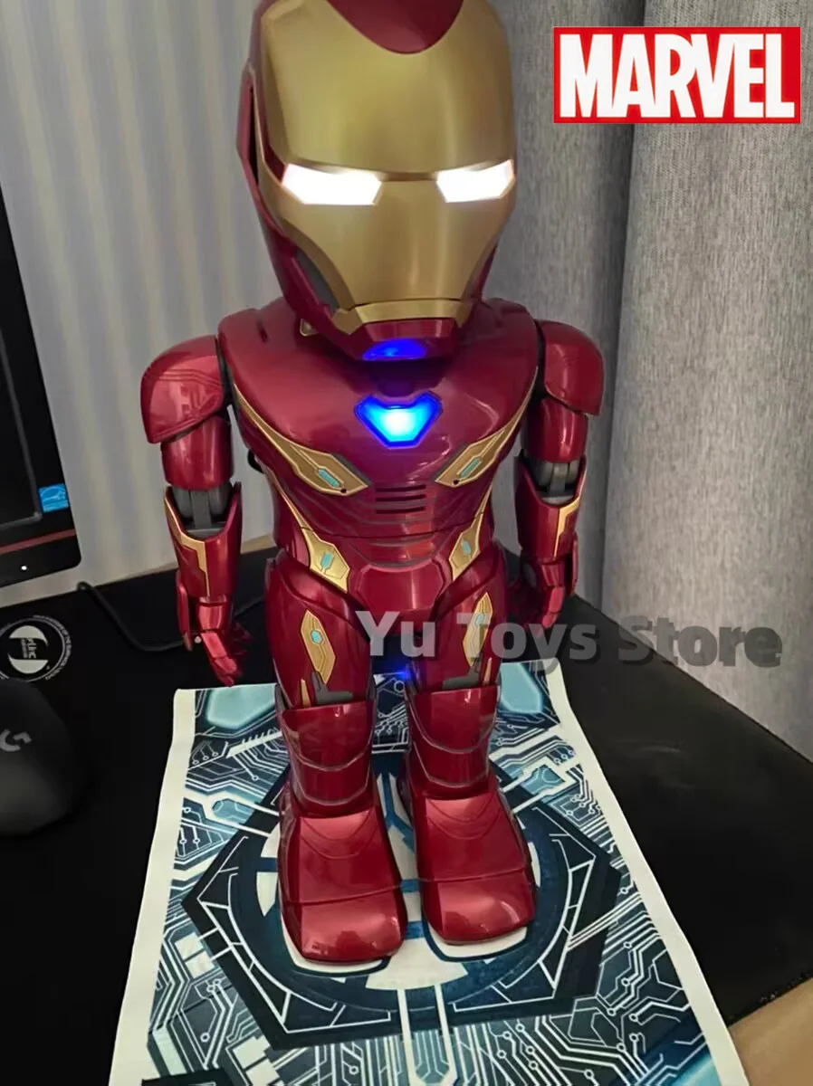 In Stock Marvel Iron Man Mark Avengers Infinity War Mk50 Version Movie Characters App Control Intelligent Robot Toy Collect Gift