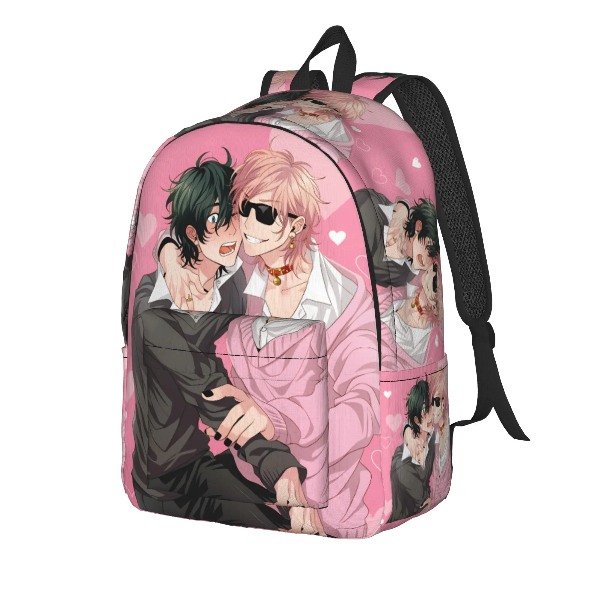 Yarichin B Club Yuri Backpack  Sport Backpacks Boy Cute School Bags Colorful Lightweight Rucksack