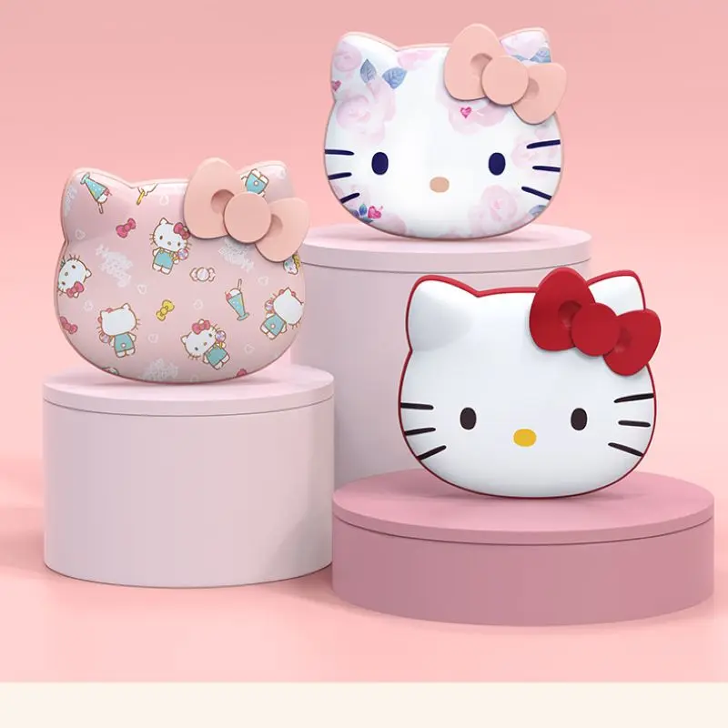 2023 Sanrio Hello Kitty Warm Hand Treasure Charging Treasure 2-in-1 Model Cute Mini Kawaii 10000mah Portable Charging Girl Gifts