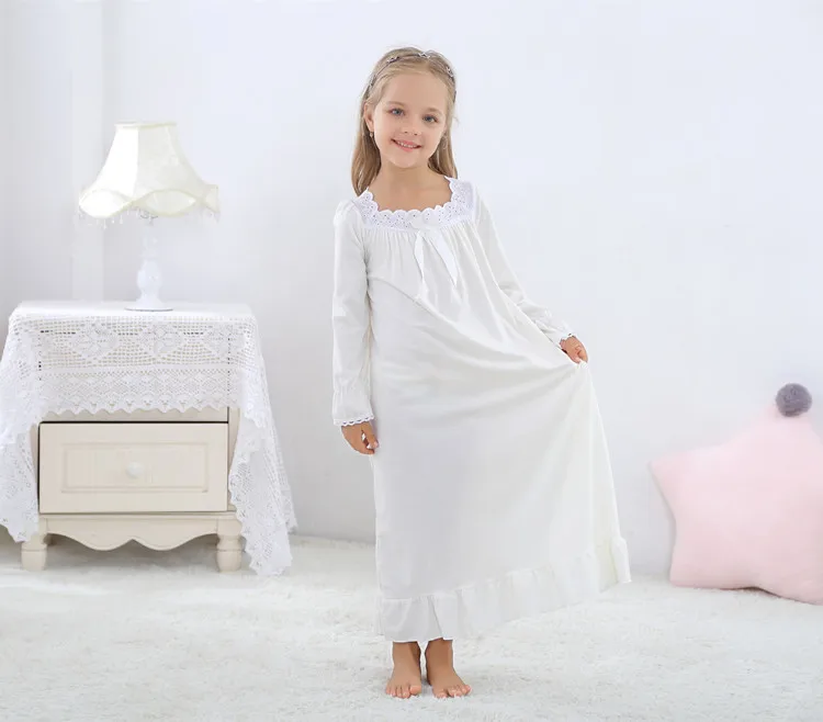 Mother Kids Pajamas For Girls Nightgowns Lace Mother Daughter Dresses Mother And Daughter Clothes Baby Girls Pajamas Christmas