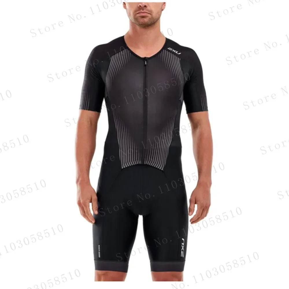 zxuful Men Custom Sublimated Triathlon Jumpsuit Uniforms Bike Jersey Bike Clothing Design Breathable Cycling Triathlon Suits