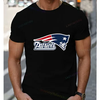 -חדש-enclothing-חולצת פטריוטים-חולצת טי-טי 100% גברים נשים בגדים חולצות הלבשה עליונה