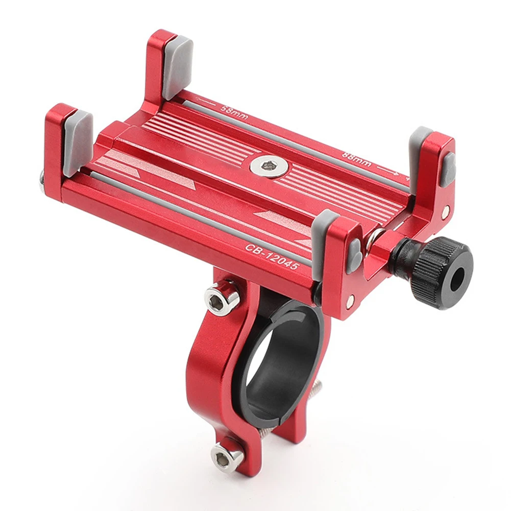 Bicycle Phone Holder Reliable MTB Phone Mount Stand Bicycle Holder Aluminum Adjustable Bike Phone Holder Nonslip Holder - view 6