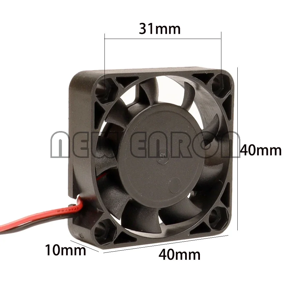 Ventilador de refrigeración del disipador térmico para coche de control remoto, accesorios de 30mm / 40mm para 1/10 TRAXXAS TRX4 scx10 90046 E-REVO UDR