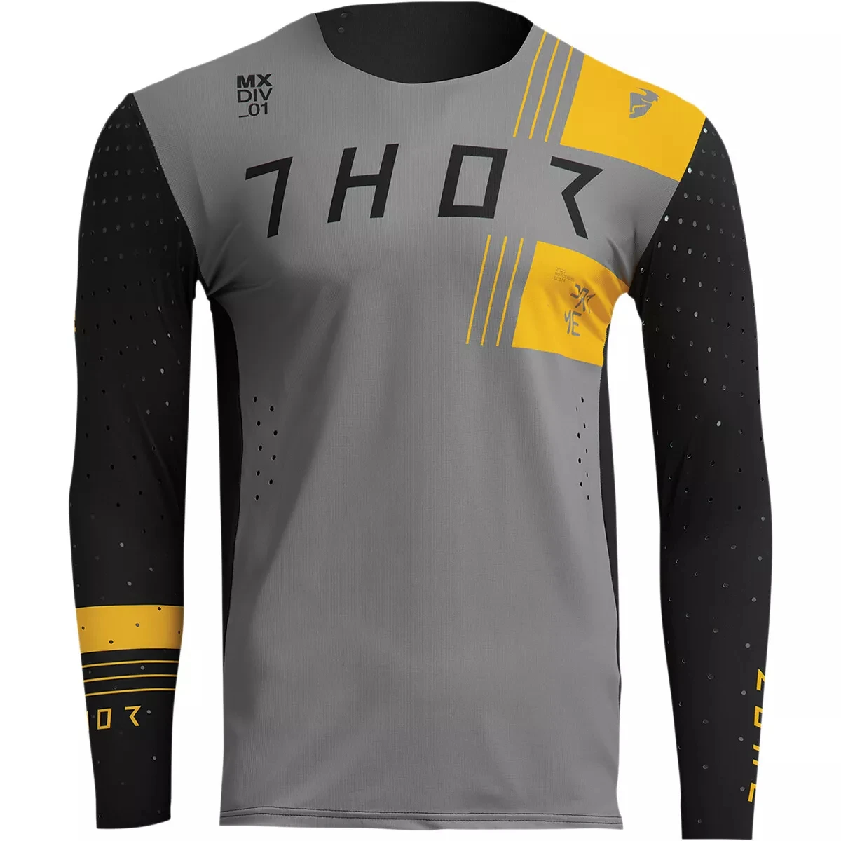 THOR PRIME MOTOCROSS MX JERSEY - STRIKE WHITE PURPLE GREY BLACK RED BLUE Spring Multiple Long Sleeved T-Shirts For Racing