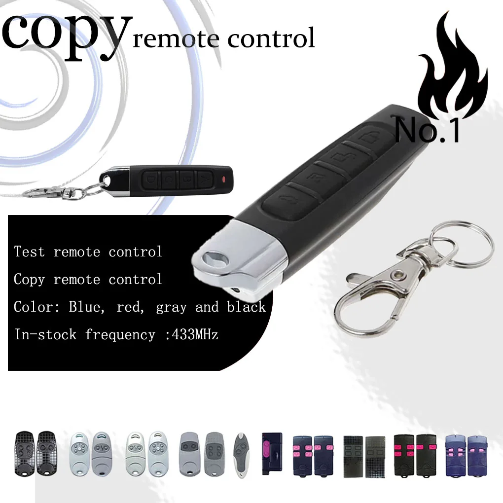 433MHZ 100%  Garage Remote Control Door replication Compatible remote control Top 434NA/ 432NA/ 432EE/ 432A/ 434A/ 432EV