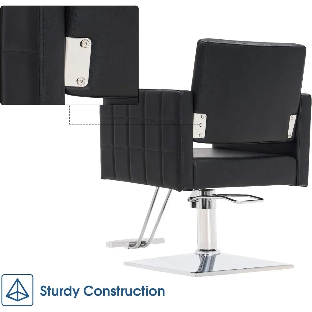 

BarberPub Hydraulic Barber Styling Chair - Salon Chair for Hair Stylists & Beauty Spa Equipment