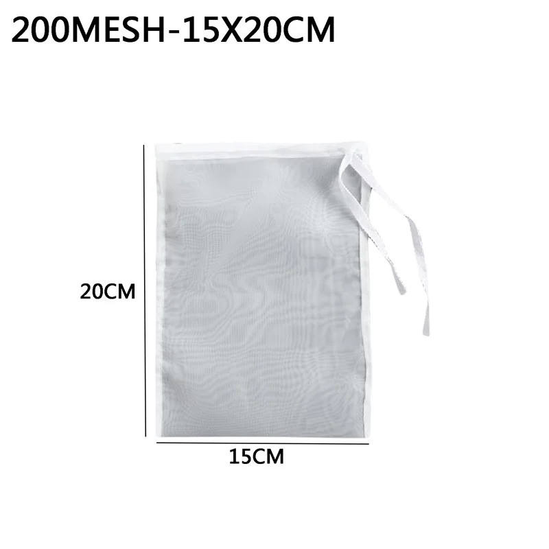 Nylon Filter Taschen Gemüse Milch Sieb Sieb Ablauf Tee Filter Net Tasche Küche Gadgets Für Home Lebensmittel Käse Tuch Honig Sieb