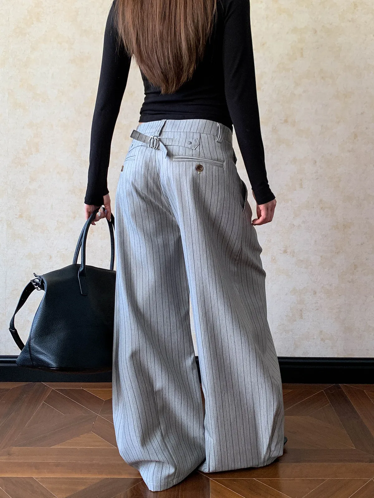 Pantalon décontracté à jambe l - Tailored Trouser Wide avis et prix