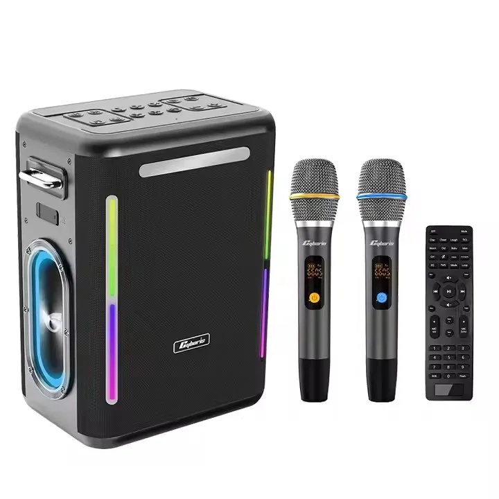 

Cyboris Blast X15 400 Вт тканевые уличные колонки водонепроницаемые Ipx6 портативный Bluetooth зуб Dj бас сабвуфер динамик с беспроводным микрофоном