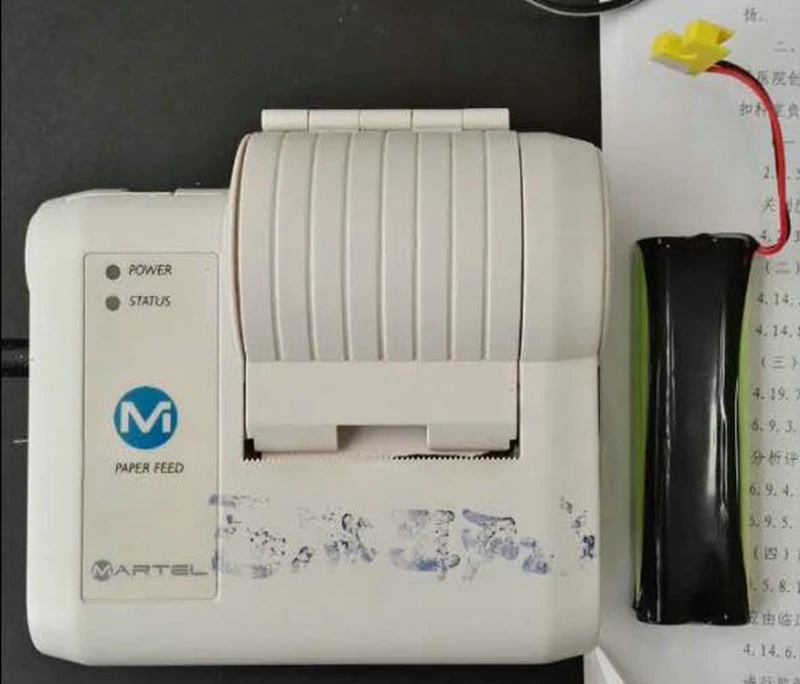 Bloco de bateria de íon de lítio MJ09.01 4.8V 2000mAh para peças de equipamentos médicos