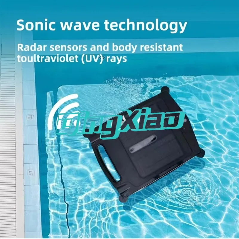 Solar Powered Intelligent Pool Robot Surface Cleaning Filter Equipment For Swimming Pool And Fish Pond Water Maintenance