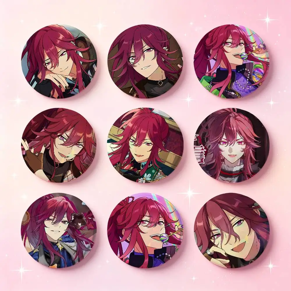 Nozomi Madoka Anime Figure Badges 25 32 44 58 75 Mm Round Cosplay Pin Bag Decor Fans Collect Friends Gifts Brooch Souvenir