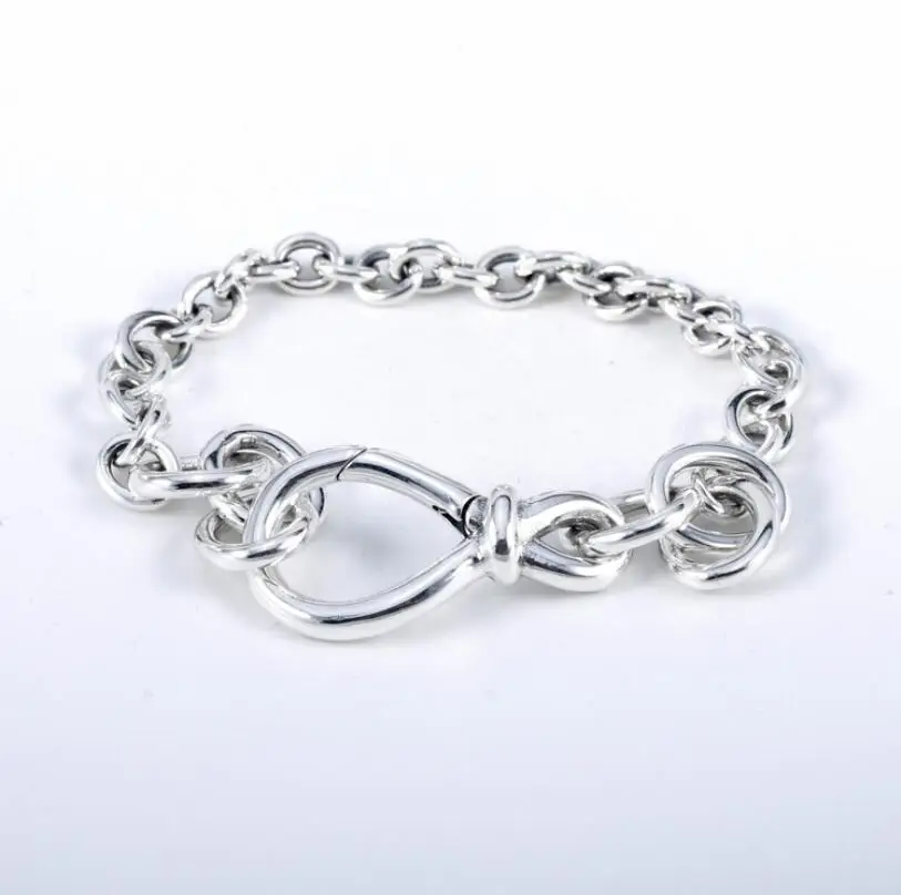 

Original knotted bracelet fits 925 sterling silver pan bracelet female beadwork DIY European beads