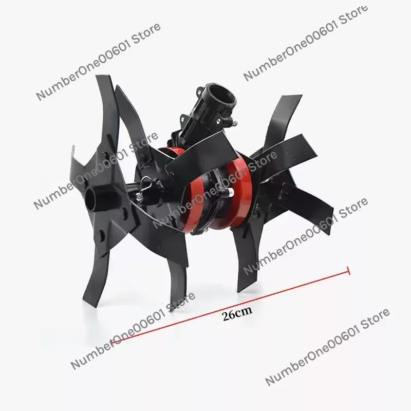 Garden Tool Brush Cutter Grass Wheel Head, Soil Loosen Head ,Weeder Head ,Mini Tiller Parts Garden Tiller Head, Cultivator