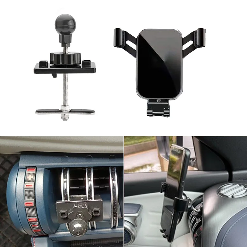 Car Phone Holder Mobile Cell Phone Support Air Outlet Clip Mount for BYD Atto 3 Yuan Plus 2022