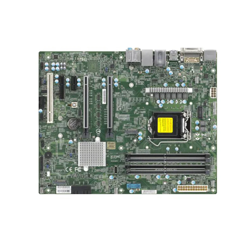 X12SAE For Supermicro Single Channel Workstation Motherboard 10th Gen Core i9 i7 i5 i3 DDR4 SATA3 LGA-1200