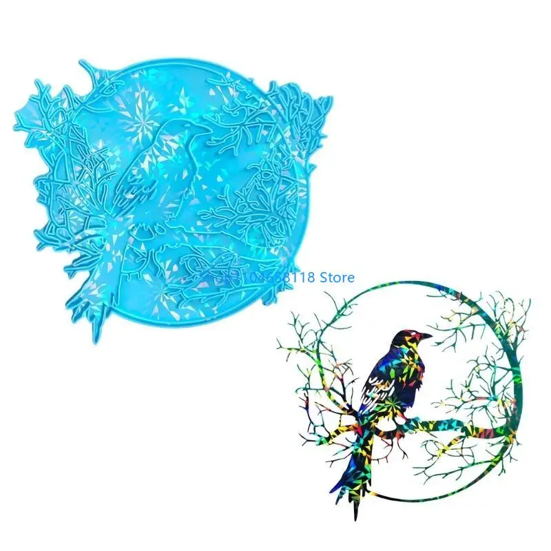 Creative Life Tree Wall Hangings Mould Epoxy Resin Mold for Unique Wall Embellishment Stylish Home Decoration Molds