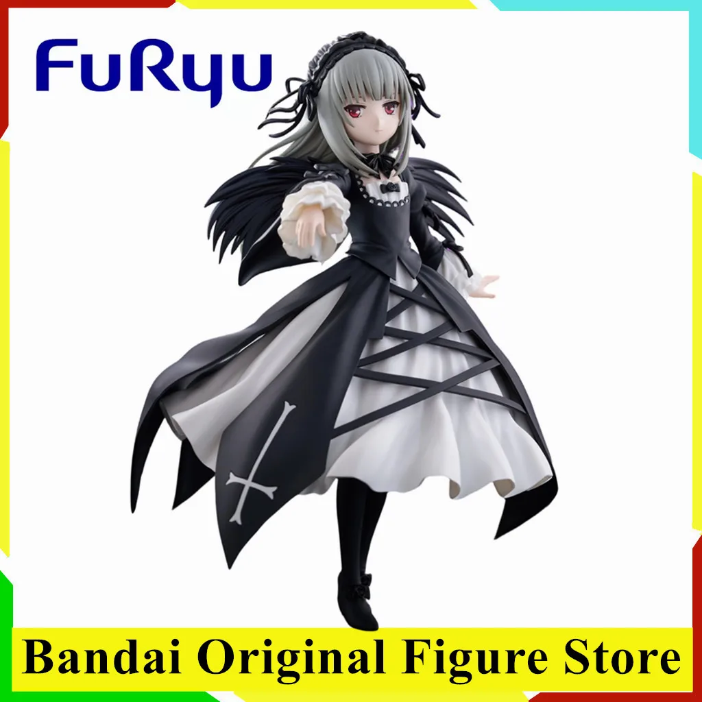 

Оригинальная коллекционная фигурка FuRyu Trio-Try-iT Суигинтоу из аниме Rozen Maiden, модель из ПВХ, аниме-фигурка, кукла