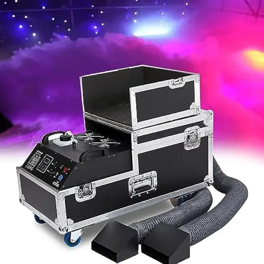 3000W Low Lying Fog Machine For Wedding Stage Party Water Based Portable Smoke Machine Stage Effects Machine