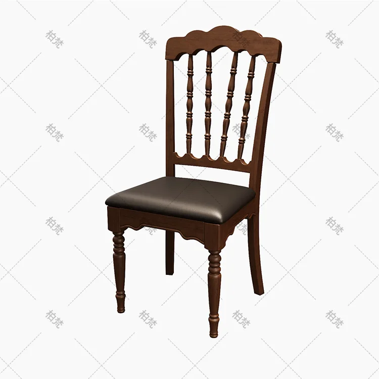 

Американский ретро стул из бамбука из цельного дерева, обеденный стул, стул-замок, уличный свадебный стул, стул из рога из массива дерева, стол-бистро и