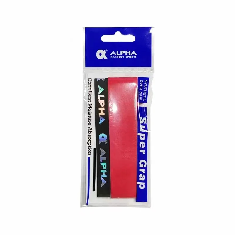 Alpha 10pcs Tennis Overgrips Stick 1.2m Long Badminton Viscosity Grips Excellent Mcisture Absorption Padel Tenis Raquete Padel