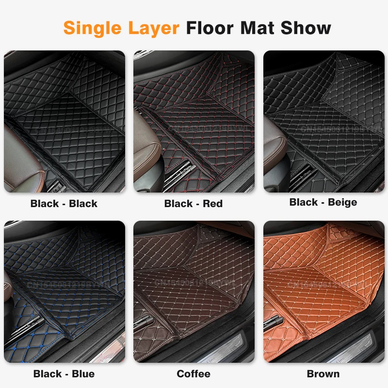 لشيري شيري E5/شيري الحسد/كوين 5 2014-2021 20 19 18 17 16 15 مخصص طبقة مزدوجة الحصير سيارة السجاد الملحقات الداخلية #3