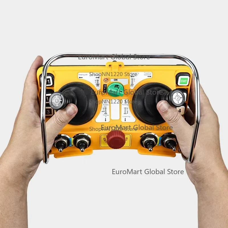 

Industrial Radio Control Transmitter and Receiver F24-60 Customized Joystick Hydraulic Crane Remote Control