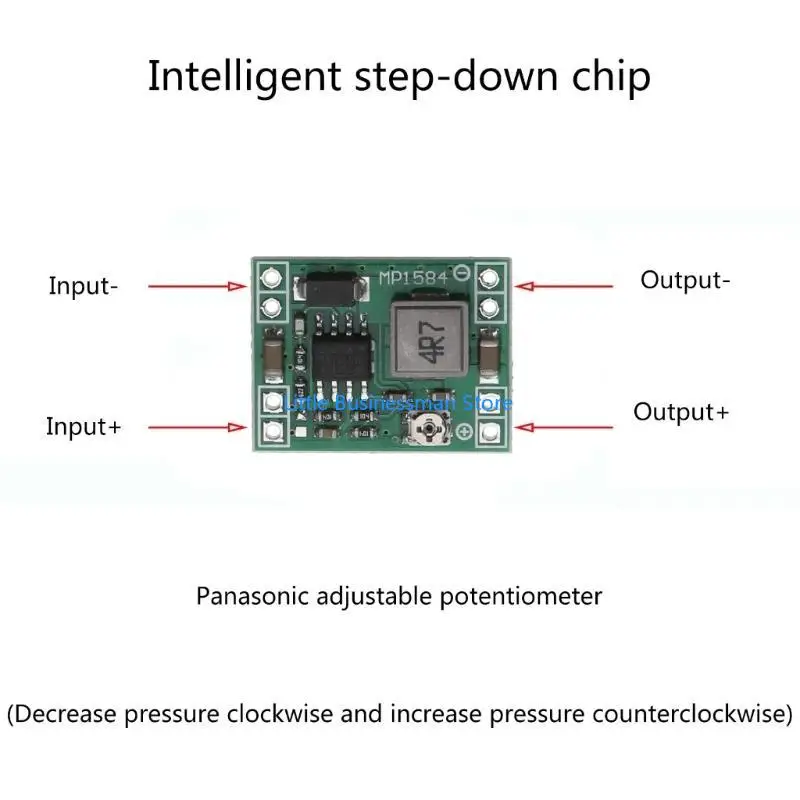 MP1584 DC-DC Power Step-Down Modul Einstellbare Power Step Down Board Ultra-Kleine M76A – Detail 3